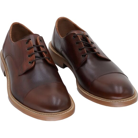 Taft Men's Rome Brown Dress Oxfords US 10.5M